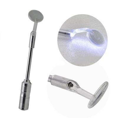 Metal LED Lighted Dental Mouth Oral Mirror Teeth Clean Tool Oral Care Dental Equipment