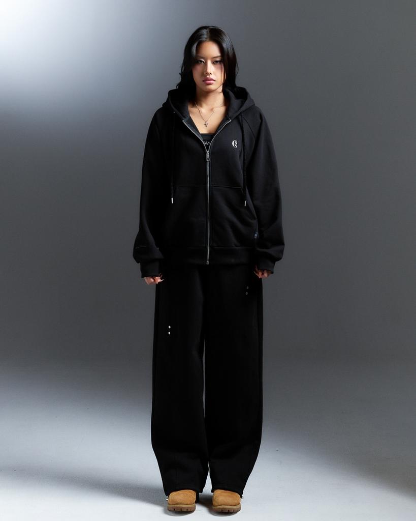 Kulsiseu Cs Winter Rivet Pants-058 (Black)