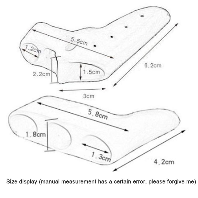 1 Paar Zehenspreizer Daumenballenschutz Silikon-Gel Fußzehenspreizer