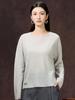 Women's Clearance Cashmere Sweater - Autumn/Winter 2026 Round Neck Silk Pullover, Loose & Comfortable Style