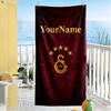 Galatasaray Customizable Name Beach Towel Super Soft Absorbent Perfect For Traveling Yoga Camping And Swimming