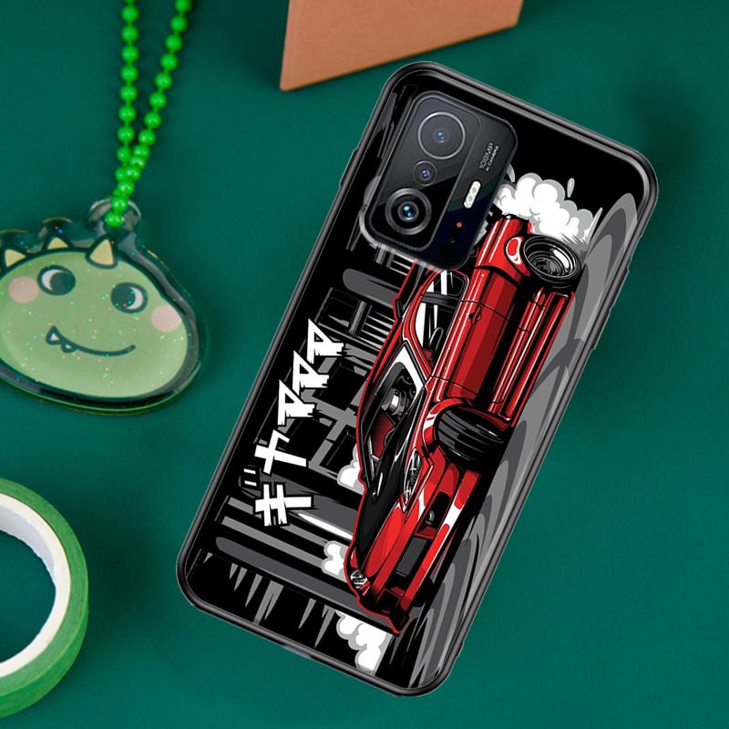 JDM Car RX7 MX5 Case For POCO F5 X5 X3 Pro X4 F4 GT F3 M5s C40 Cover For Xiaomi 13 12 Lite 11T 12T Pro 12X