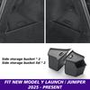 for Tesla New Model Y Juniper Launch 2025 Console & Armrest & Rear Trunk Storage Bins Side Box Organiser  Watercup Accessories