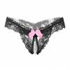 Sexy G-spot Temptation Ngerie, Vibration Free and Sexy Open Style Crotch Pearl Lace Underwear Sissy Panties Thongs Women Sexy