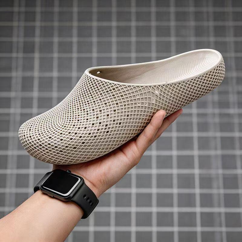 

Summer Couple s Non-slip Breathable Indoor Bath Slippers for Men & Women 38-39