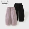 Dave & Bella Girls' Autumn/Winter Elastic Casual Pants