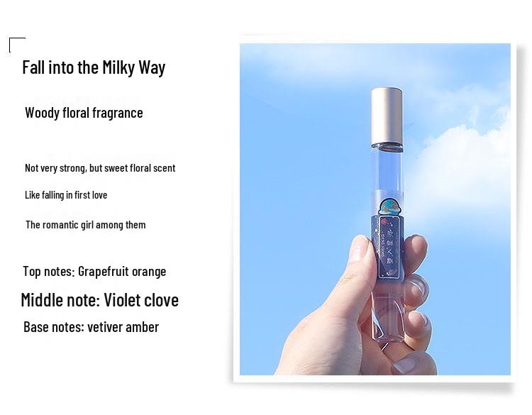 Ikaho Peach Rollerball Perfume: Fresh, Natural, Long-lasting Scent for Women