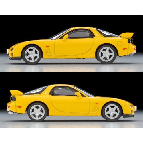 Tomytec Tomica Limited Vintage Neo LV-N267d Mazda RX-7 Type R Bathurst R (Yellow) 2001 Model, Completed
