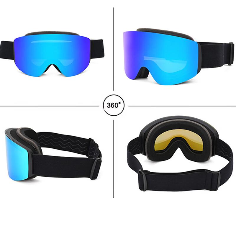 TLXT Magnetic Cylindrical Ski Goggles