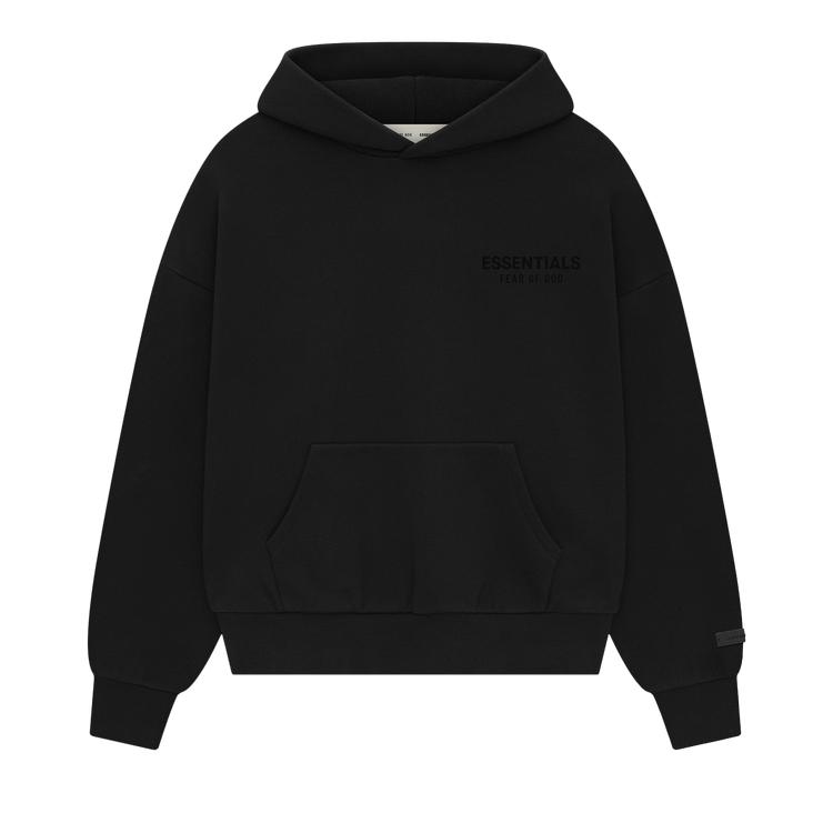 Fear of God Essentials Classic Hoodie Vintage Black Men Tops 192AS252052F