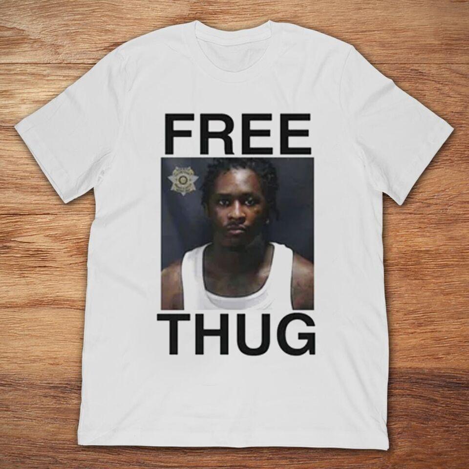 Горячая Бесплатная Футболка Young Thug Подарок Семья Мужчины S-5XL Футболка Унисекс Футболка S