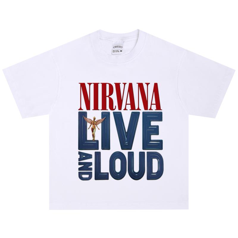 Nirvana T-Shirt, Soft Fabric Casual Daily Wear L