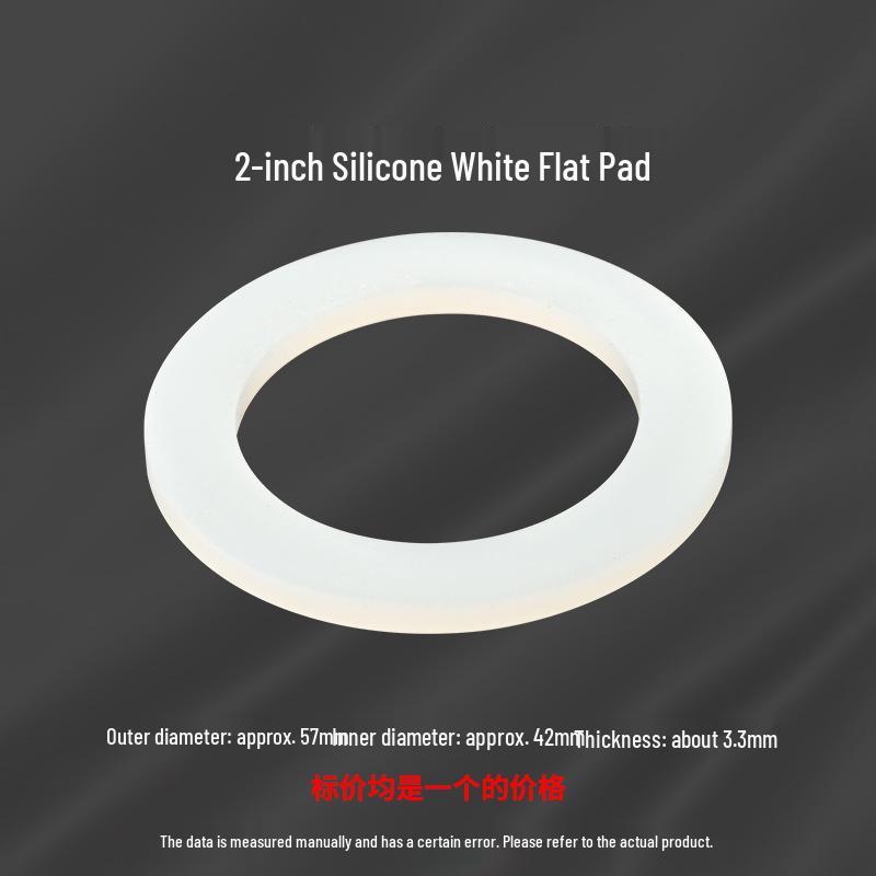 PTFE and Silicone/Nitrile Rubber Gaskets for Gas Pipe Sealing