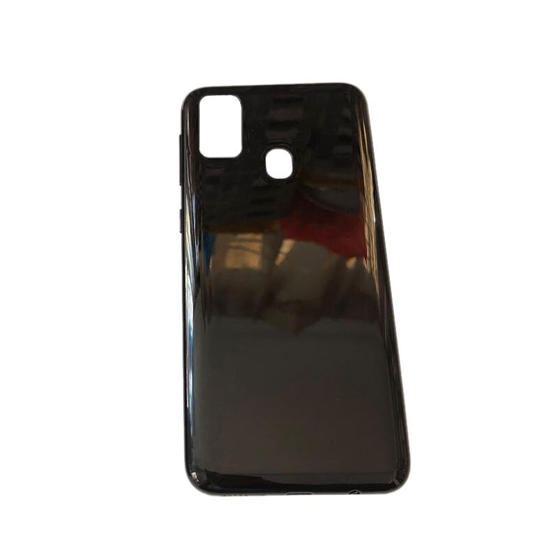 

Задняя крышка для Samsung Galaxy M21 M215 M30s M307, крышка батарейного отсека, корпус задней двери, запасные части с кнопкой регулировки громкости Black no lens