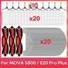 Fit For ( MOVA S800, E20, E20 Pro, E20 Pro Plus / Trouver E20, E20 Pro, E20 Plus, E20 Pro Plus ) Main Side Brush Filter Mop Part