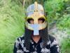 Viking Warrior Helmet with Chainmail Aventail 18G Steel Battle Armor