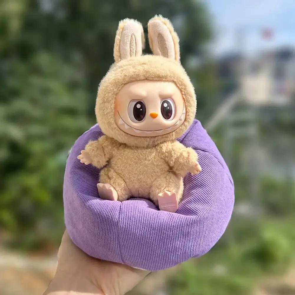 Mini Sofa Bjd Doll Room Decoration Furniture For Labubu Photography Props Sofa Ob11 Humanoid Doll Cute Accessories