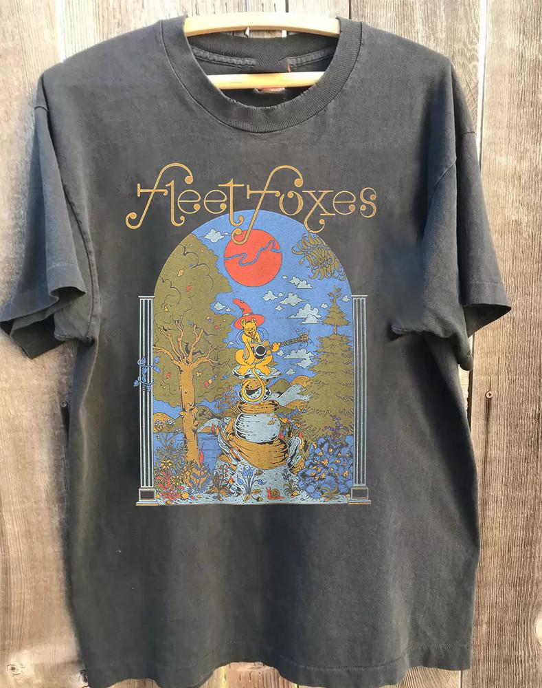 

NEW Fleet Foxes Black Cotton Shirt Full size S5XL Unisex T275 Unisex T-Shirt XXXXL