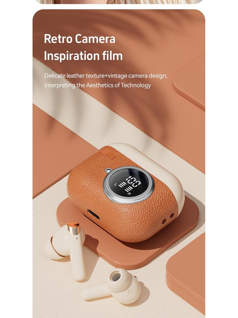 M88 ANC Noise-Canceling TWS Low-Latency Bluetooth Gaming Earphones with Heavy Bass