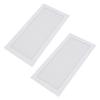 2Pcs Computer Cooler Fan Dust Filter Magnetic Frame PC Fan Dust Mesh PC Cooler Filter Fine Mesh PVC
