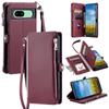 015 Style For Google Pixel 8a Wallet Case Drop-Proof Leather Phone Cover
