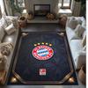 Tappeto Morbido Area Rug con Motivo Calcio Bayern Monaco Antiscivolo Tappeto per Pavimento Interno Tappetino Decorazione Sportiva per Camera da Letto