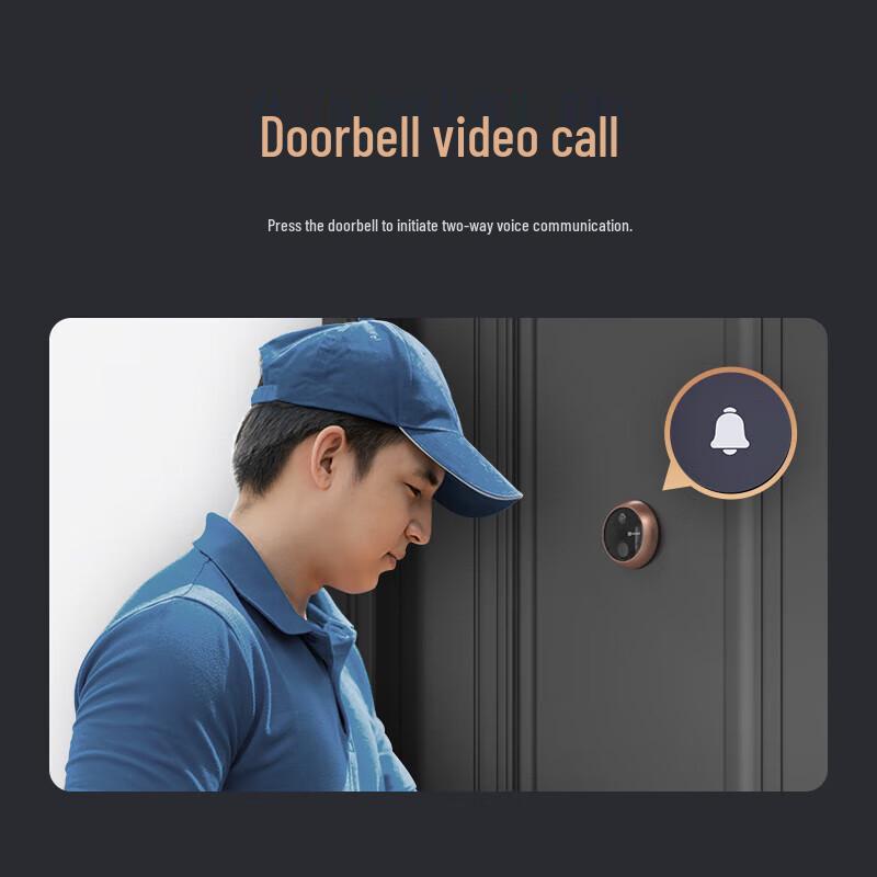 Ezviz DP2 3MP Intelligente Spionkamera & Video-Türklingel (CN-Version)