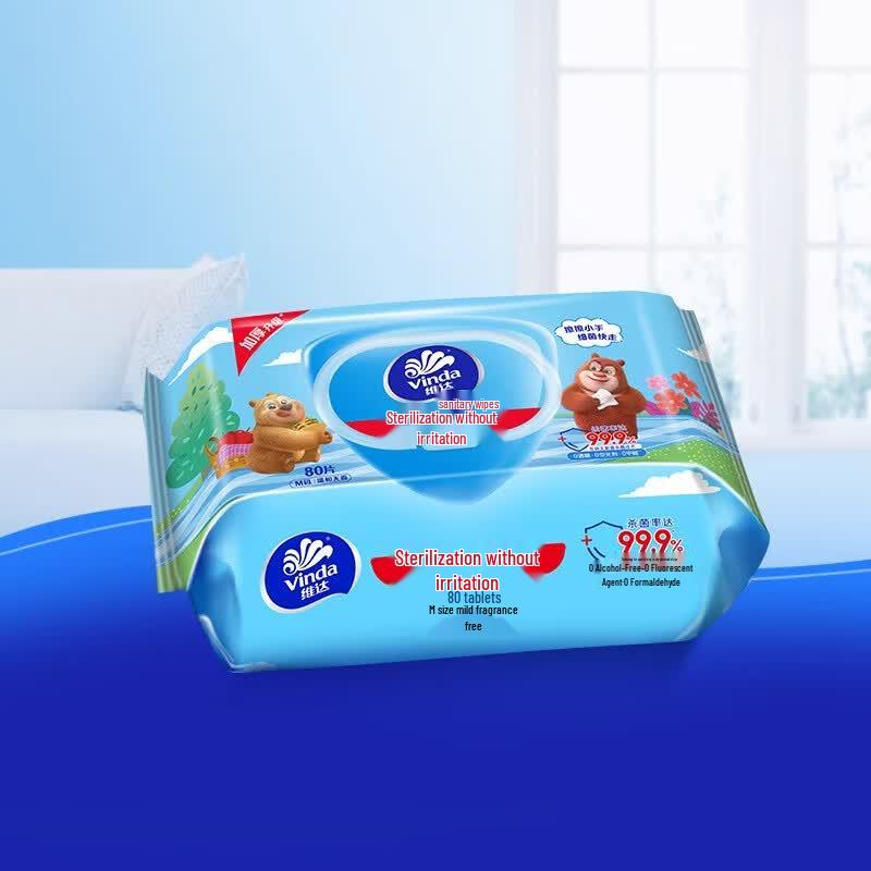 Vinda Disinfecting & Sanitizing Wet Wipes