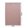 Absorbent Square Cotton Kitchen Towel  Textured Dish Drying Cloth For Home Dining Use