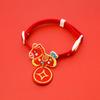 New Year Pet Collar Year of The Horse Embroidered Cat Collar Adjustable Chinese New