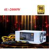 2000W Mining Machine Power Supply 10*PCI 6 Pin ATX 12V 2.31 180-240V 12A 50Hz
