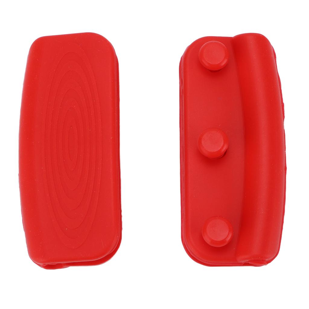 2PCS Silicone Pot Handle Holder Pot Holder Sleeve Heat Insulated Skillet Handle Cover for Kitchen Cooking Baking