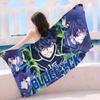 Hot Anime B-BLue L-Lock Microfiber Printed Beach Towel Mountain Climbing Yoga Beach Swimming Running Absorbent Soft Towel