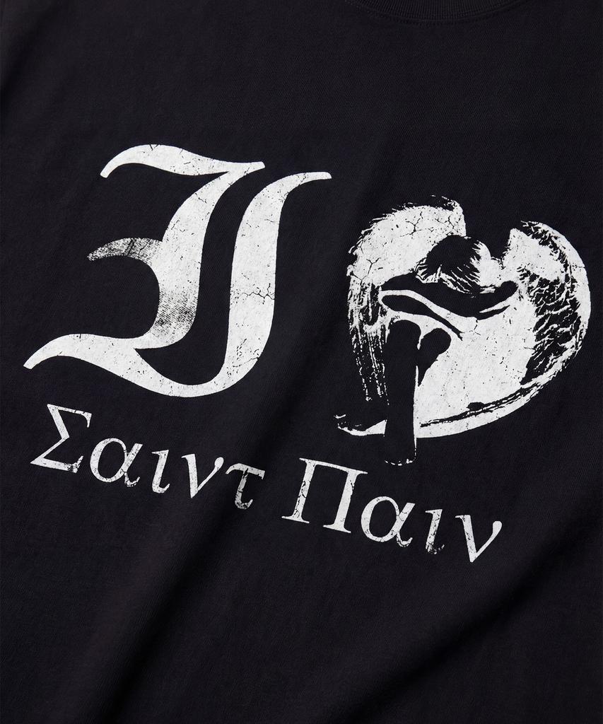 SAINTPAIN Sp I Love Saint Short Sleeve T-Shirt Black