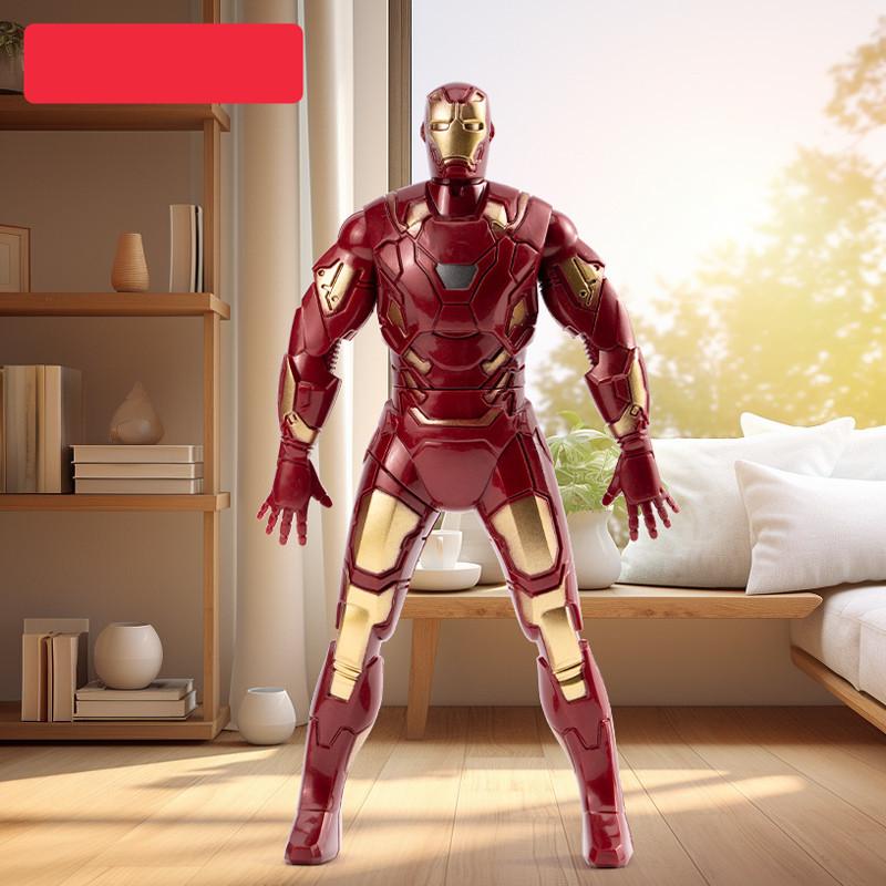 

Rotating Ultraman Toy Action Figure Doll Wholesale Plastic Model Iron Man