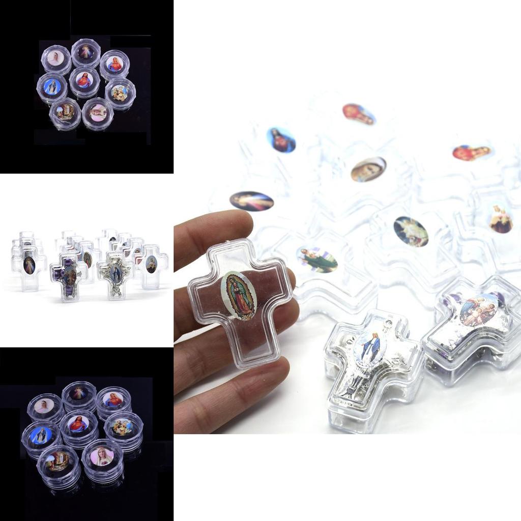 Elegant Rosary Box For Christening Souvenirs And Baptism Party Favors