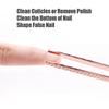 Stainless Steel X-shaped False Nail Shaping Tweezers  Professional Use