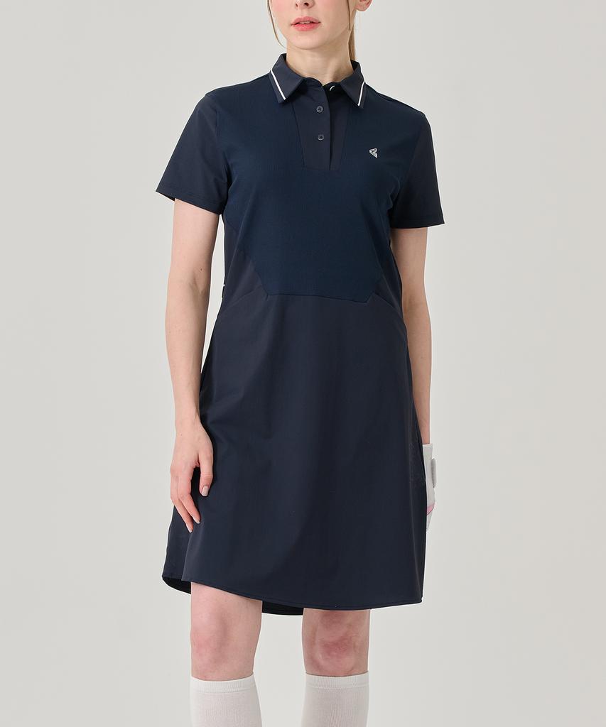 BILTMORE Women'S Ribbed Collar Dress