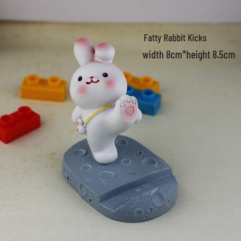 

Очаровательная подставка для телефона в виде кролика - Милое и креативное настольное украшение, Идеальный девчачий подарок