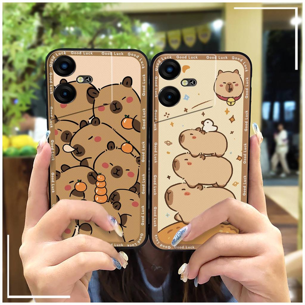 Shockproof TPU Phone Case For Tecno Pova Neo3/LH6N Phone Pouch Full Wrap Back Cover Cartoon Anti-dust Waterproof Durable