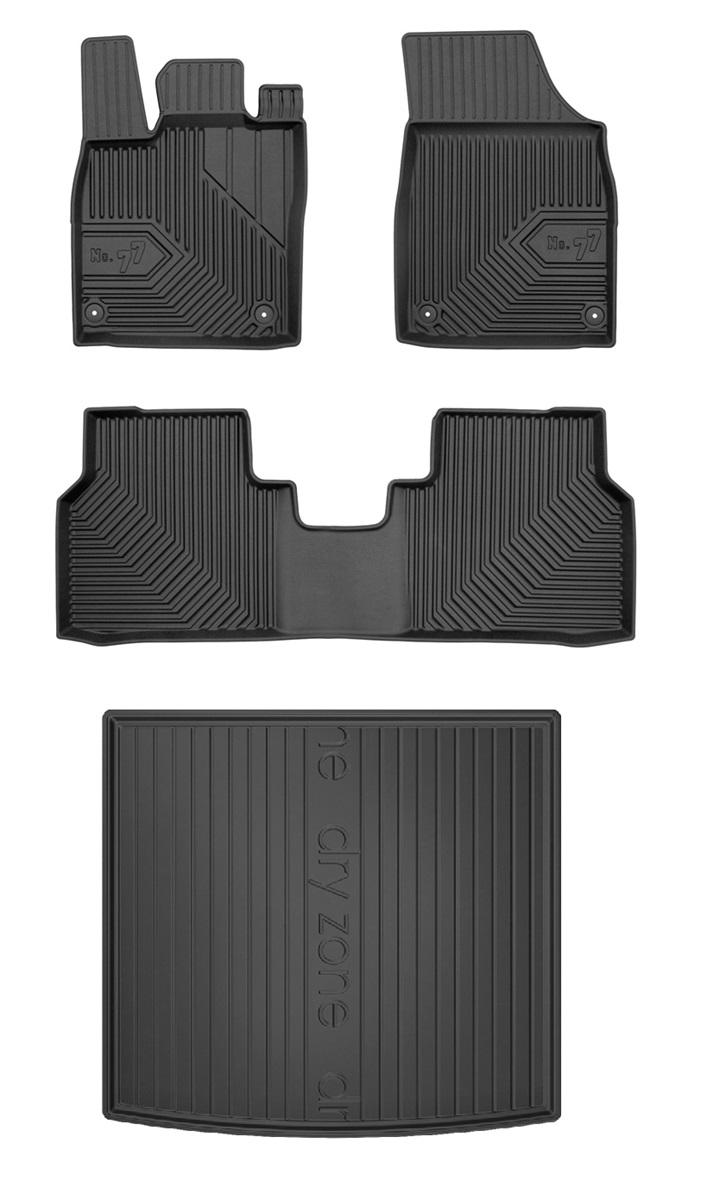 Set 77 Rubber Mats And Cover