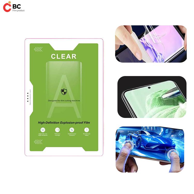 Factory Price Frosted HD PET Hydrogel Film 100% Explosion-proof Screen Protector for Cutting Machine