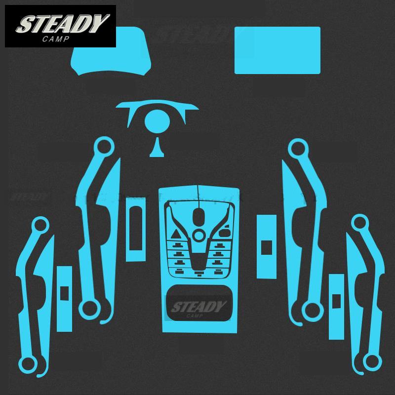 For BYD Atto 3 Yuan Plus   Car Interior Center Console Transparent TPU Protective Film Anti-scratc Accessories