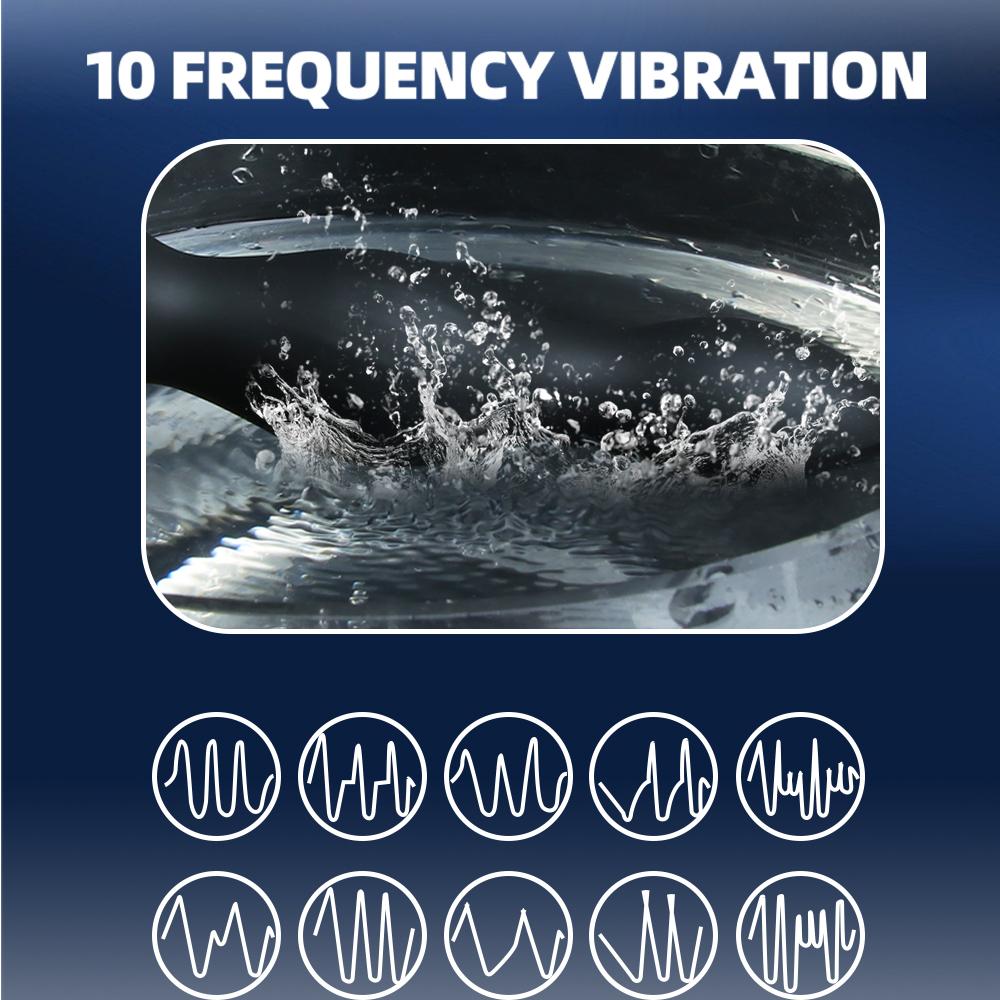 Electric Shock Anal Vibrator Remote Control Vibrating Beaded Butt Plugs for Male Prostate Massager Female Masturbation Sex Toys