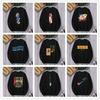 Men's 2023 Trendy Sports Hoodie, Loose Fit, Plus Size, Round Neck, Printed Autumn/Winter Internet Celebrity Style.