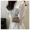 New Vintage Faux Leather Shoulder Bag for Women Solid Color Minimalist Niche Design Commute Handbag