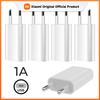 Xiaomi 1/2/5/10pcs EU Plug USB Charger 5W Fast Charging 5V 1A Home Travel Wall Phone Charger Power Supply Adapter For Mobile Phone X/8