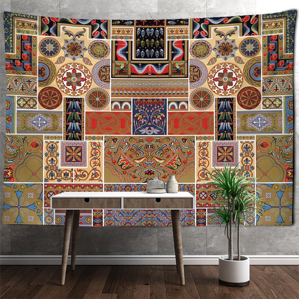 Model Mandala Agățătoare de Perete Hippie Tapiserie Psihedelic Mister Mural Tapiserie Living Dormitor Artă Decor Acasă