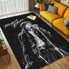 Michael Jackson Living Room Nonslip Area Rug Soft Carpet For Bedroom Gameoom Playroom Sofa Office Home Decor Doormat