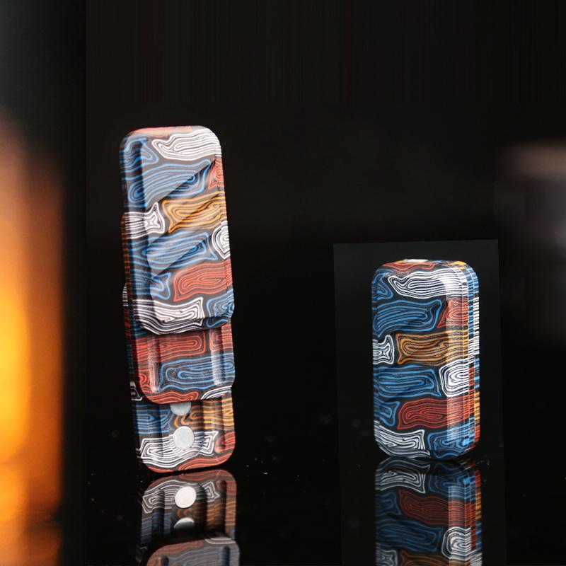 Glass Fibrer Material Fidget Slider Magnetic Push Slider Adult EDC Metal Fidget Toy Adult Gifts Autism Sensory Toys Adult Gifts